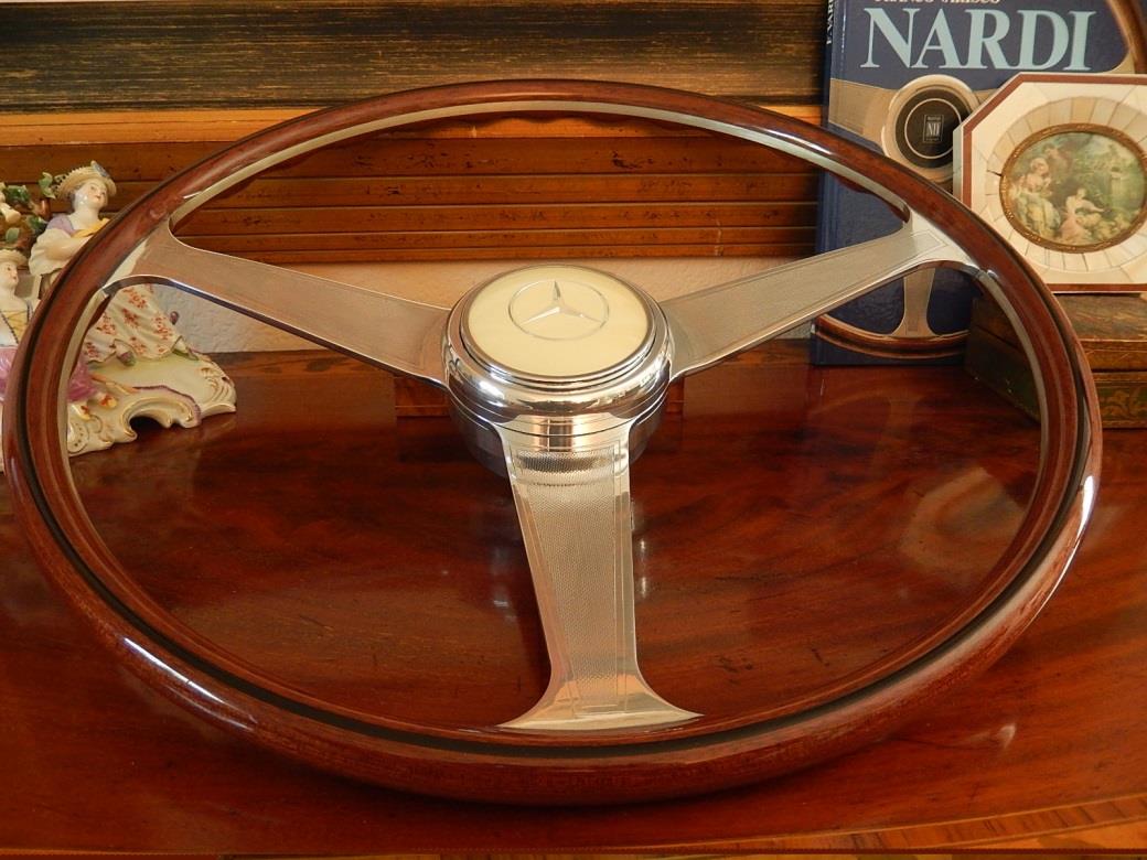 Mercedes nardi wood steering wheel #4