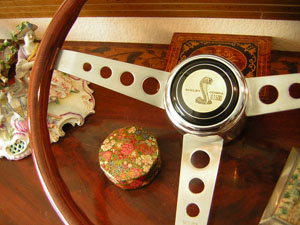 67 shelby wood steering wheel