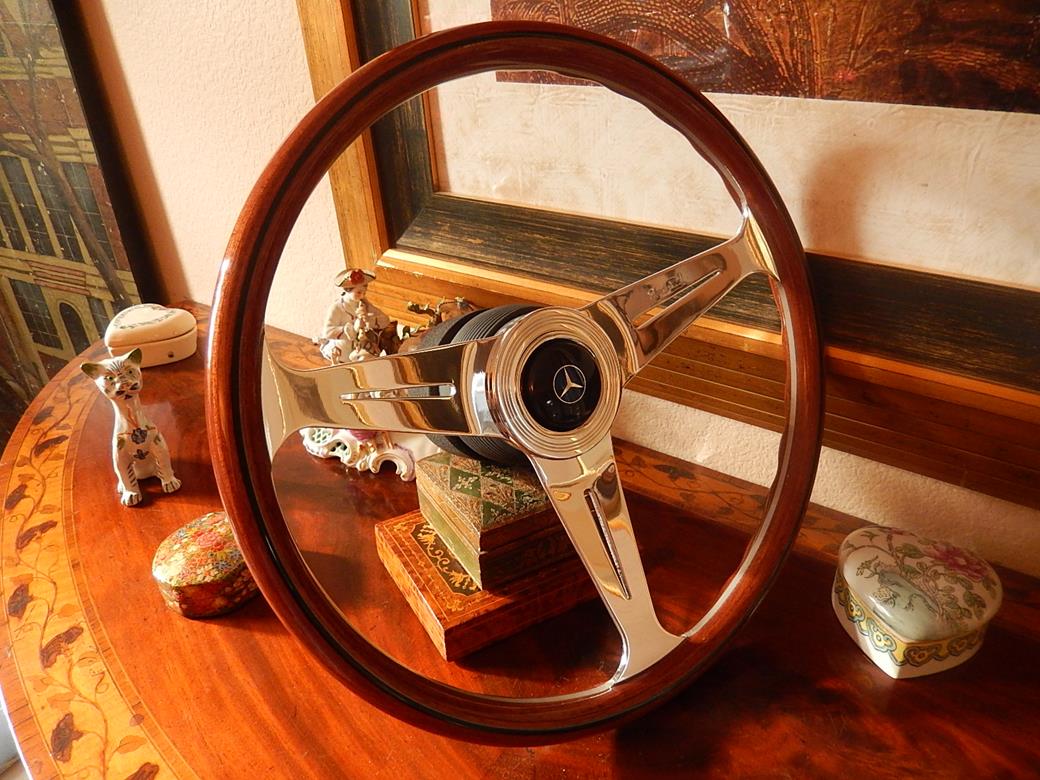 #122 Mercedes Steering Wheel vw bug horn wiring 