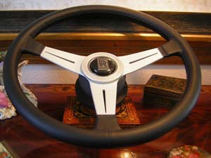 rolls royce steering wheel
